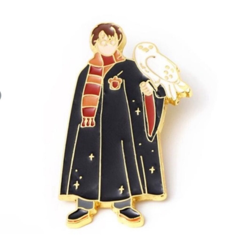 Harry Potter Enamel Pin J. K. Rowling Character Harry Potter Enamel Pin